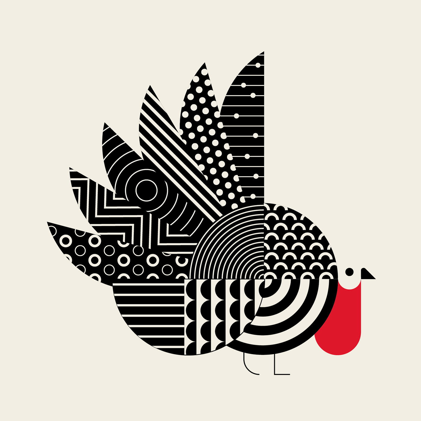 ILLUSTRATION animals Drawing Patterns minmalism geometry art Insects design bauhaus