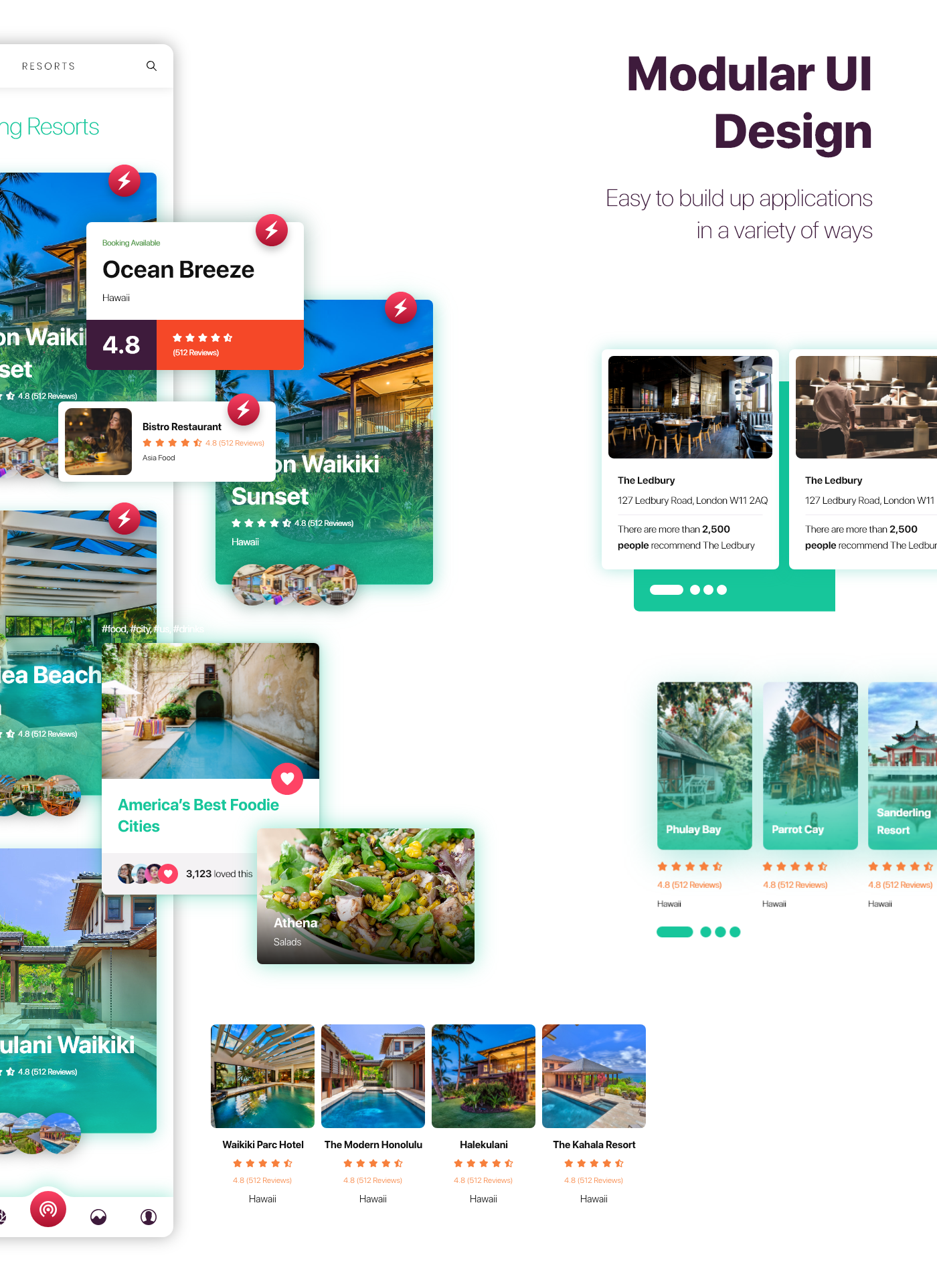 UI ux app Travel directory mobile typography   free xD MadeWithAdobeXd