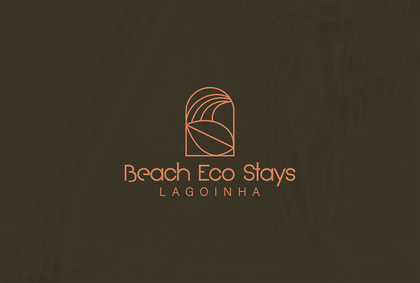 Beach house brand identity hotel identidade visual logo Logo Design Logotipo Pousada