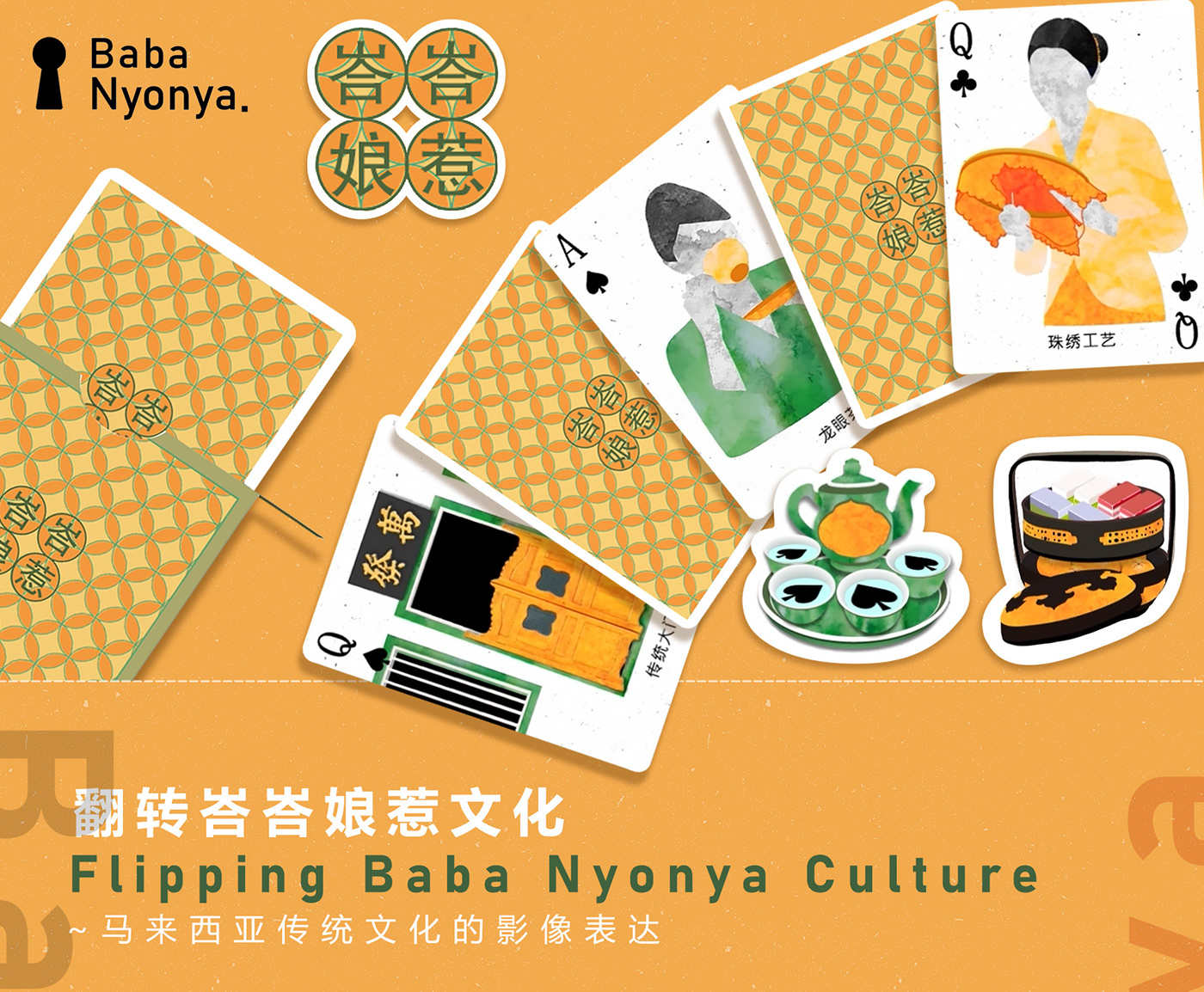 baba nyonya animation 2d culture malaysia poker cards finding job penang Image Expression innovation