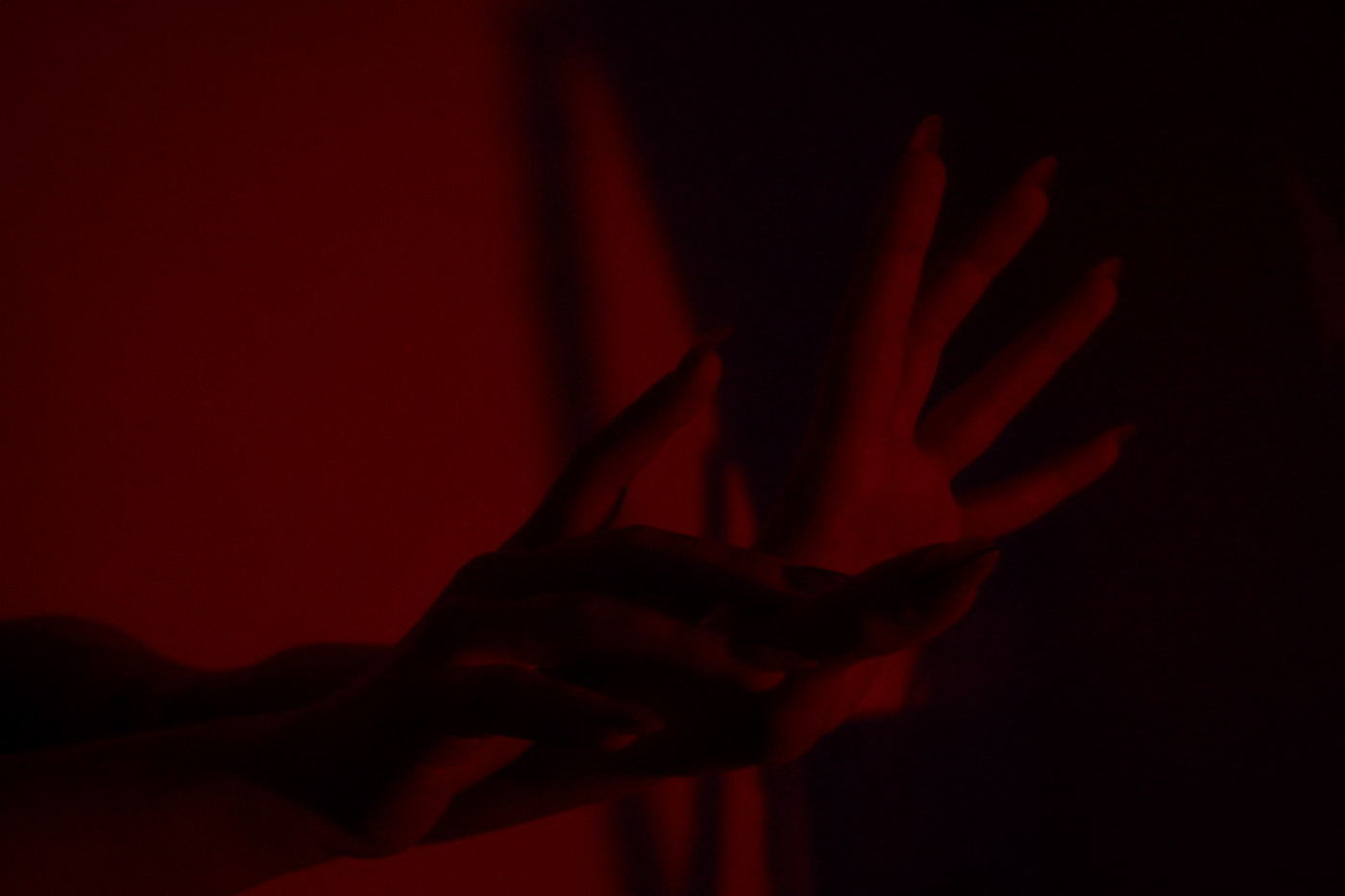 cinematography Film   girl hands red