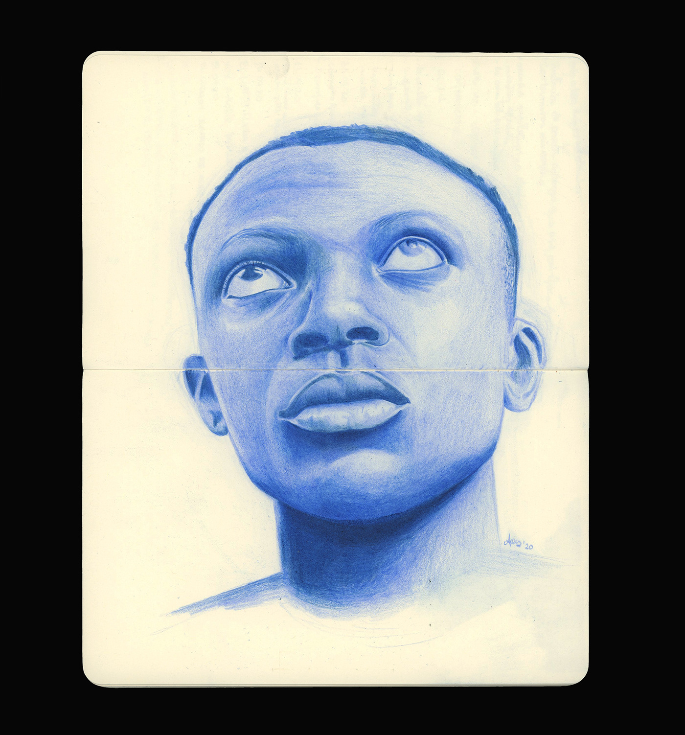 artwork Color Pencils Drawing  FABER CASTELL moleskine moleskine art polychromos portrait retratos sketcbook