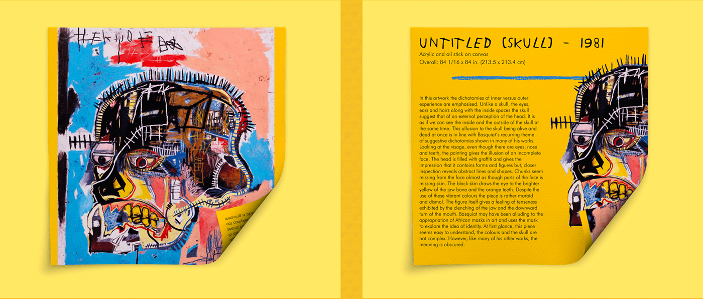 art artbook Basquiat graphicdesign JEANMICHELBASQUIAT Mockup Project