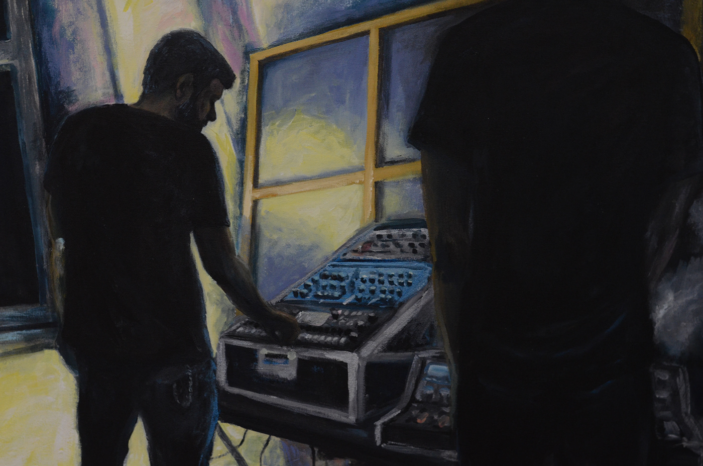ARYLICPAINTING chuckpalahniuk contemporaryart czechart czechartist Diary paint PAINTIG synthesizer