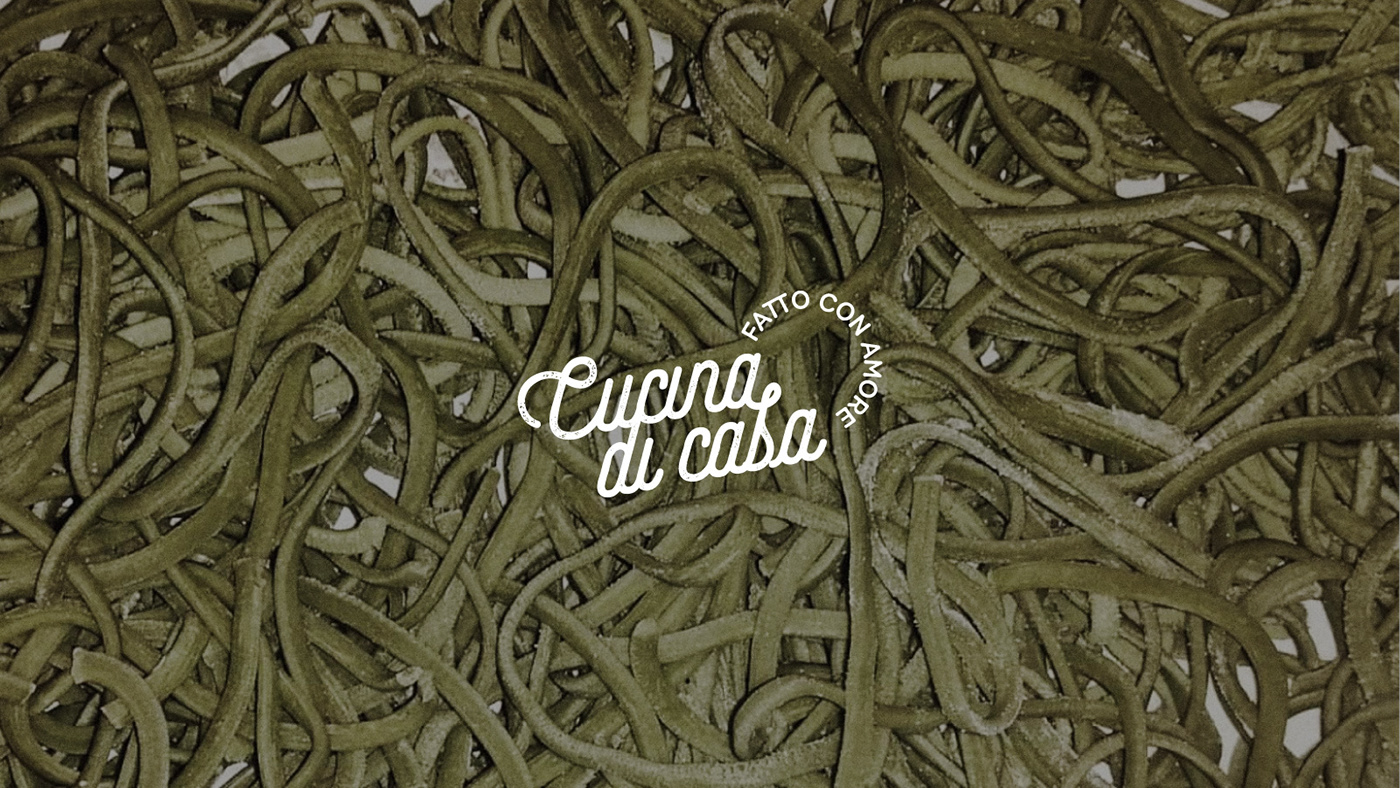 bistro brand identity branding  Cucina di Casa Food  gastronomy Logo Design Made With Love restaurant Restaurant Branding