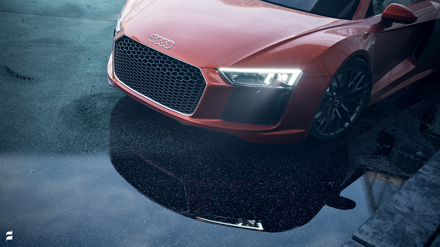 automotive   visualization CGI Audi design Render animation  video