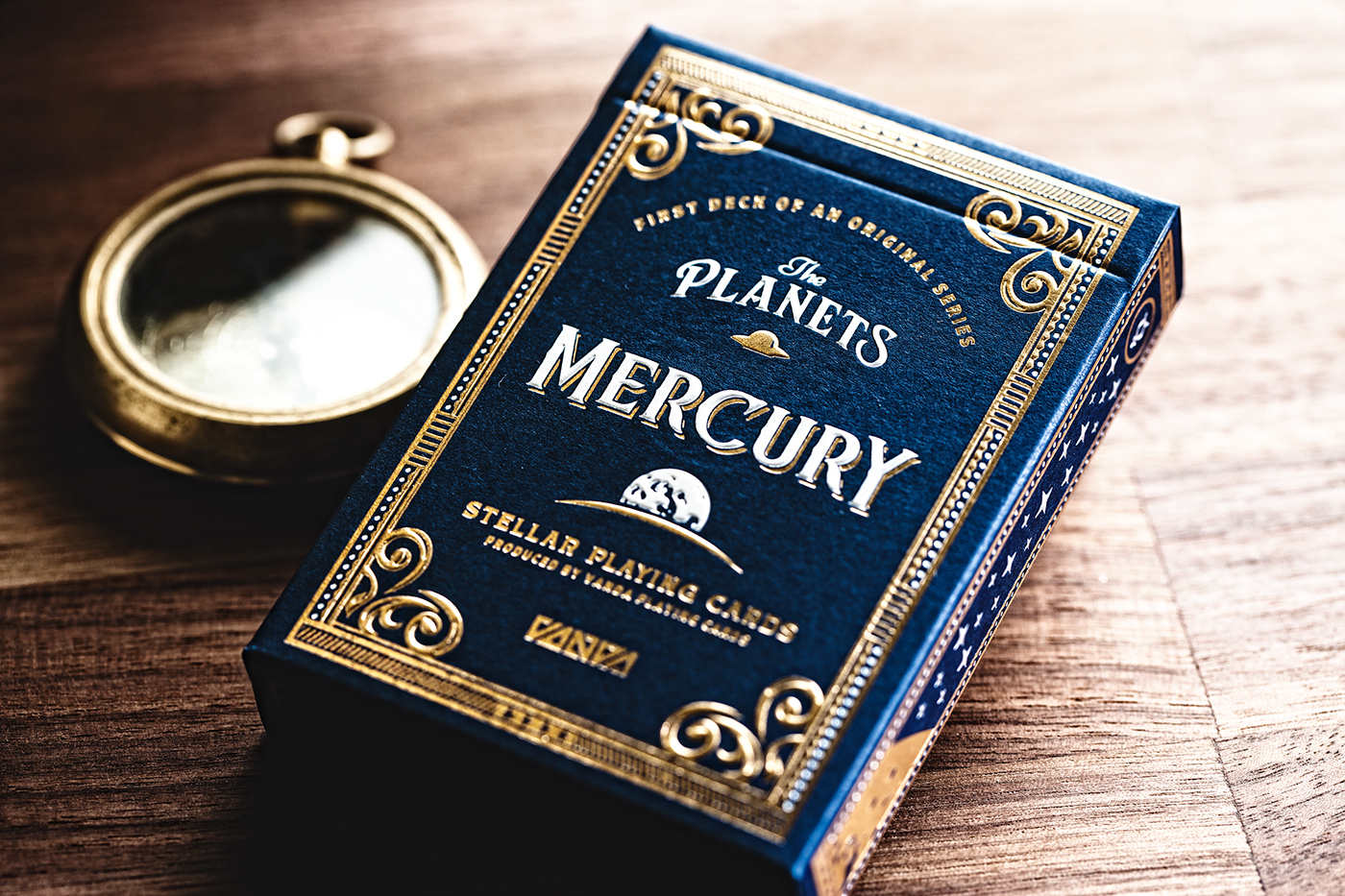 Playing Cards Planets ILLUSTRATION  deck card mercury design