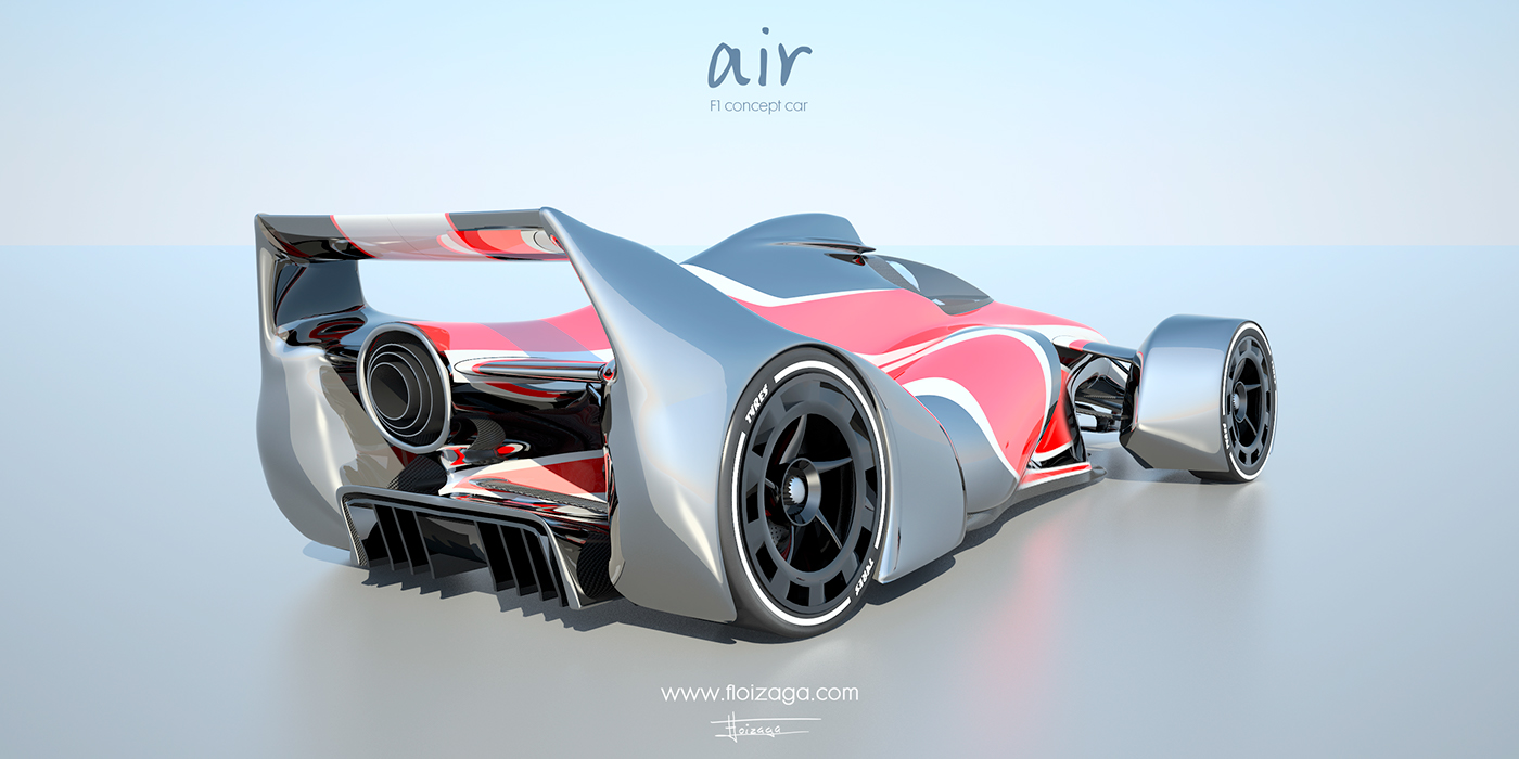 Adobe Portfolio f1 concept car car coche 3D Formula 1 Motorsport race automotive  