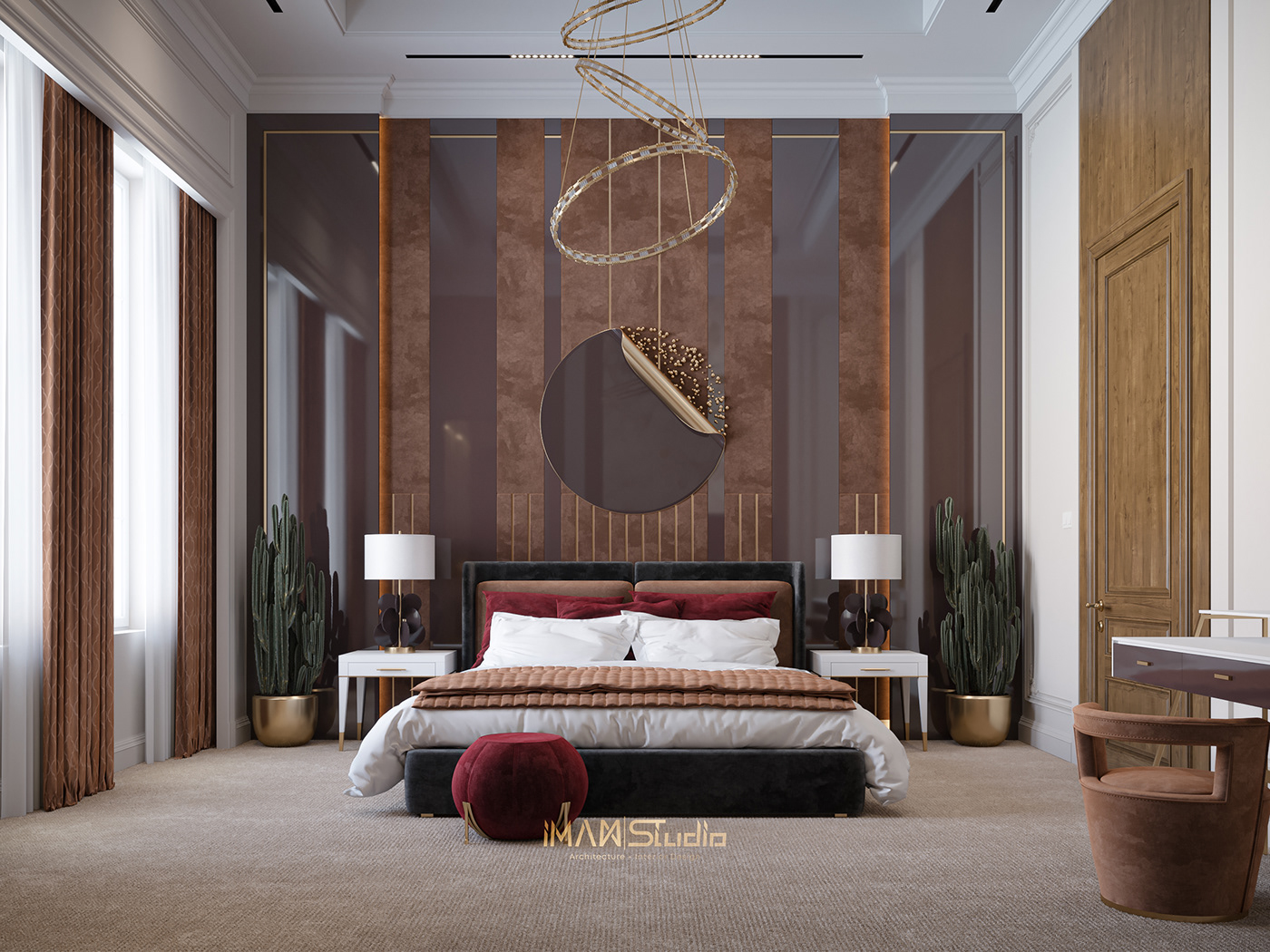 bedroom Bedrooms commercial project furniture brands interior design  living area Luxury Design sitting room velvets