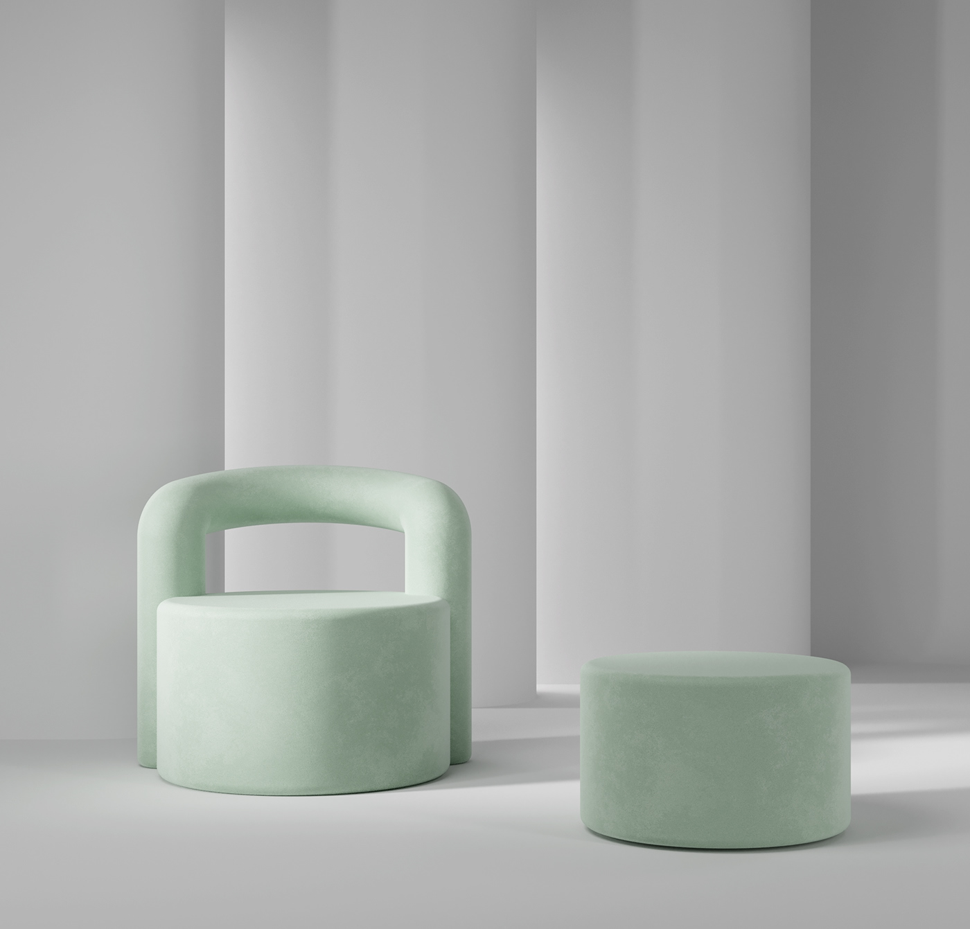 architecture chair furniture Interior lowchair minimal modern samoriz