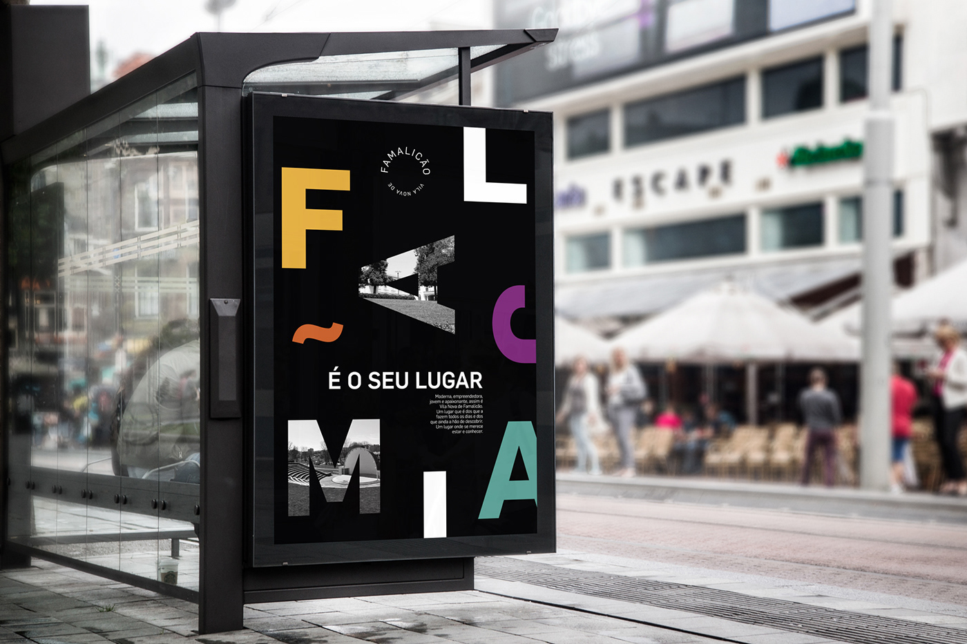 rebranding Famalicão design video motion visual identity identidade visual cidade city identity Famalicão