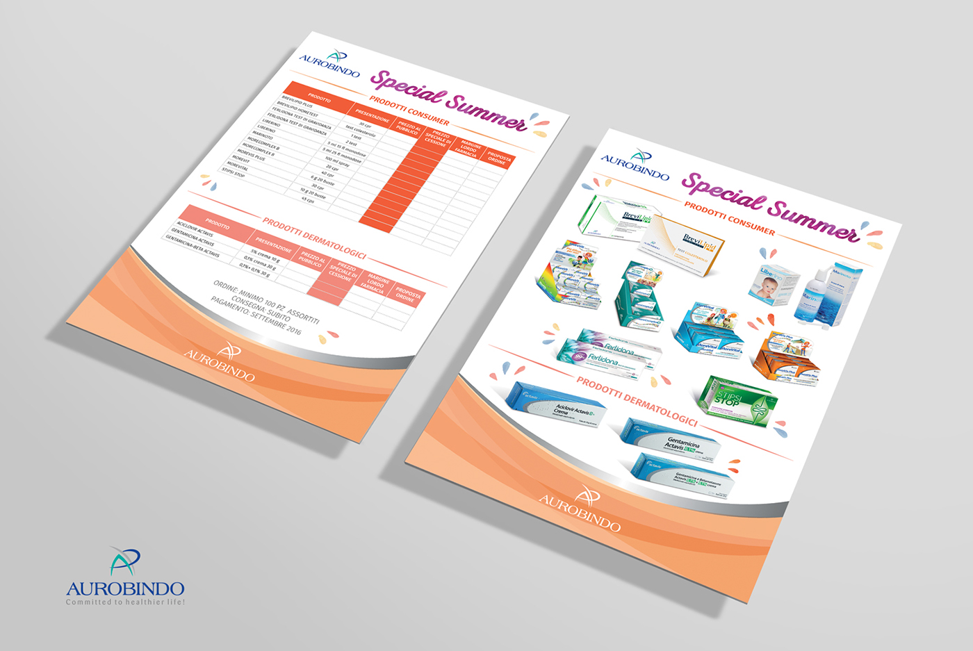 brochure planslip flyer Pharma