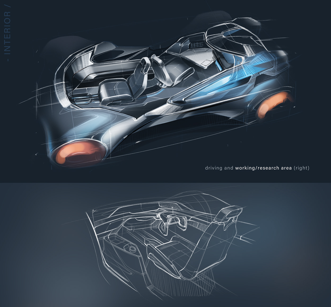 car cardesign carsketch conceptart digitalart film poster Pforzheim productdesign tdpforzheim transportationdesign