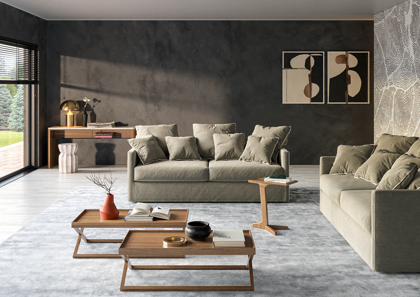 sofa interior design  visualization Render architecture archviz CGI rendering Renders 3D