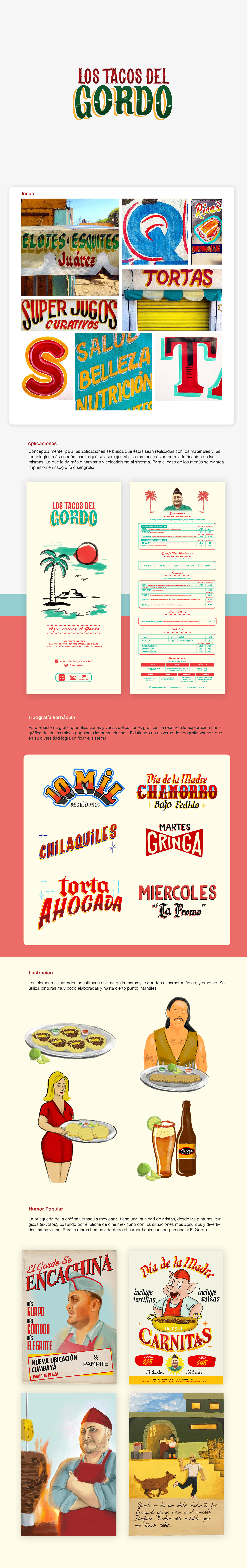 branding  Food  Gráfica popular mexicana Logo Design Mexican restaurante Tacos taqueria tipografia typo