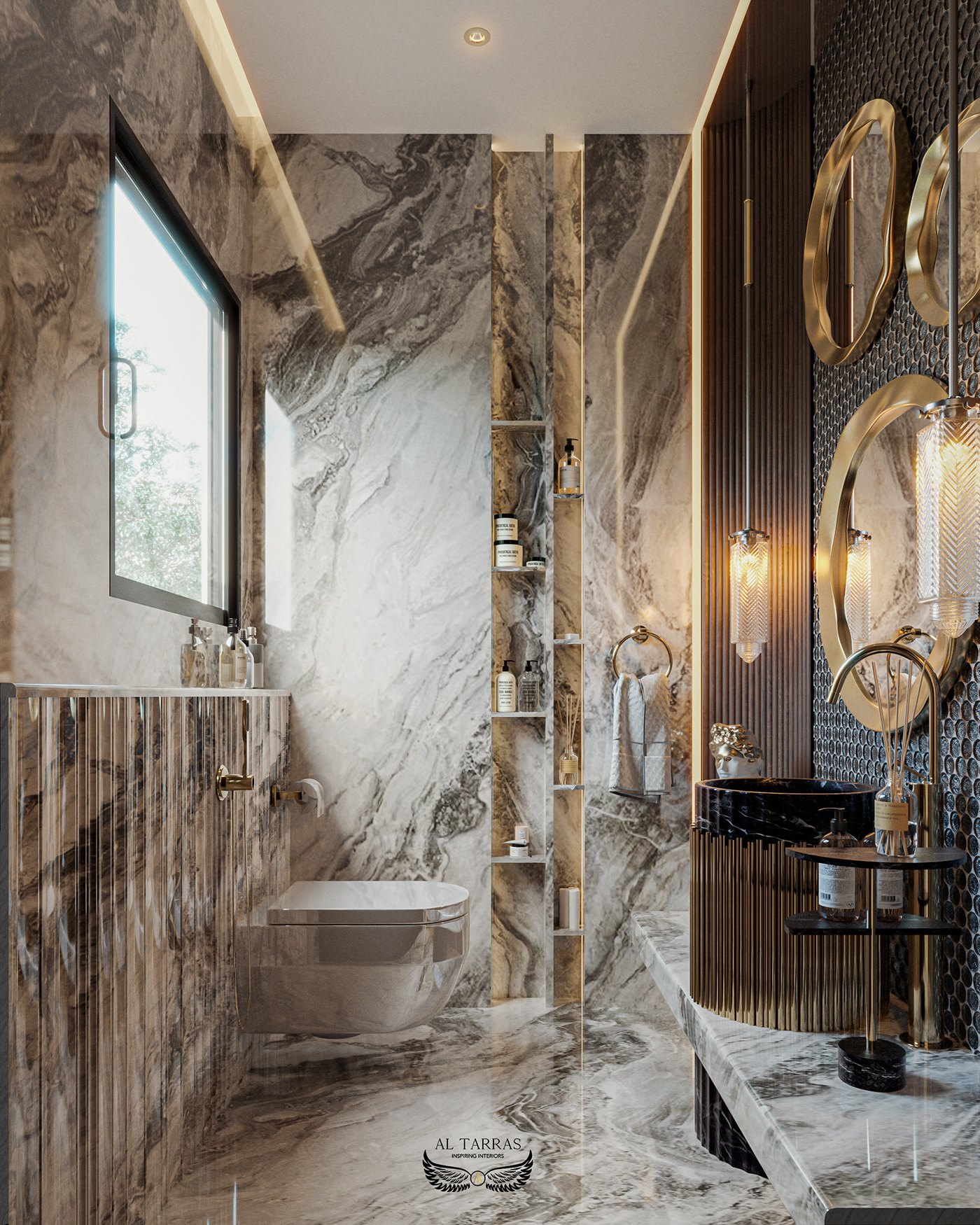 architecture archviz bathroom CGI corona Interior interior design  luxury Render visualization