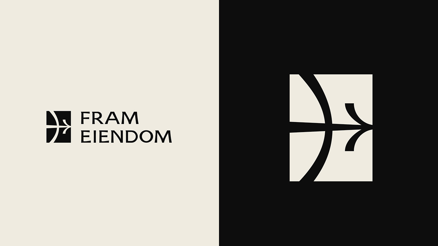 brand identity branding  graphic design  High End logo luxury property real estate Logotype typography  