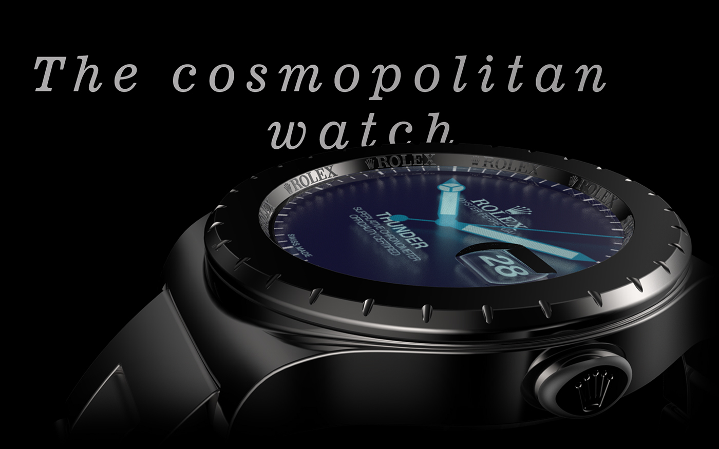 smartwatch watch rolex product user Interface Experience industrial concept study