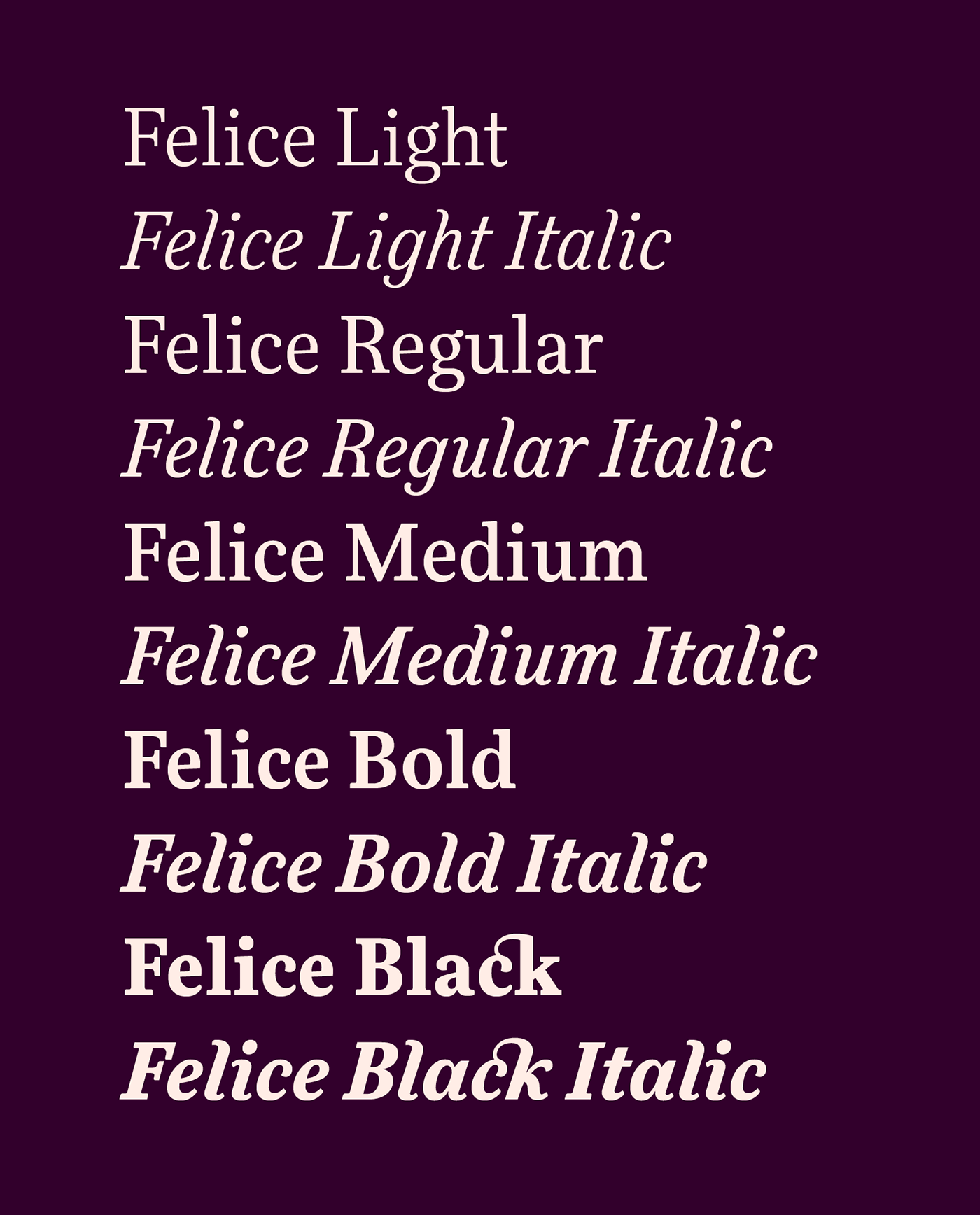 font Typeface type design Workhorse Ligatures text legible serif classy elegant Magic  
