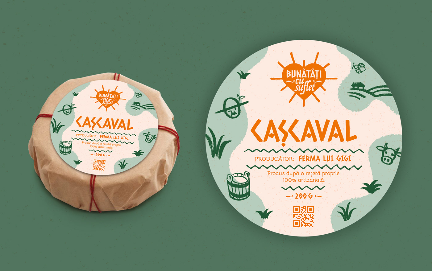 Brand Design branding  Food  identity logo organic Packaging visual identity Label pattern