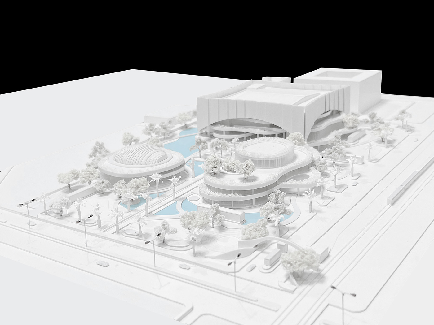 mice architecture Render visualization auditorium library Theatre Landscape Design Exhibition  Office Design
