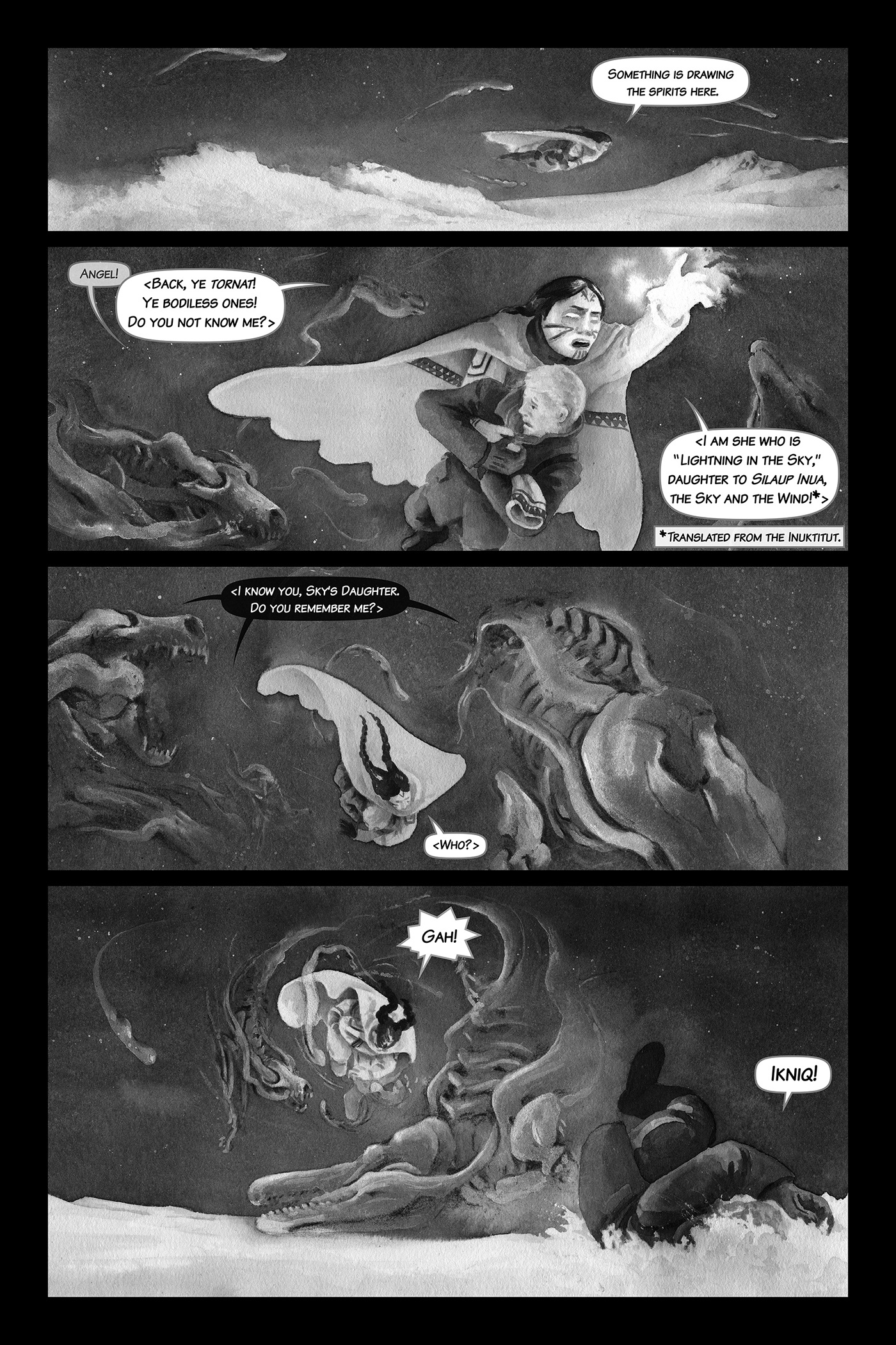 Epic Canadiana Cloudscape Comics Canadian Superhero Graphic Novel comic
