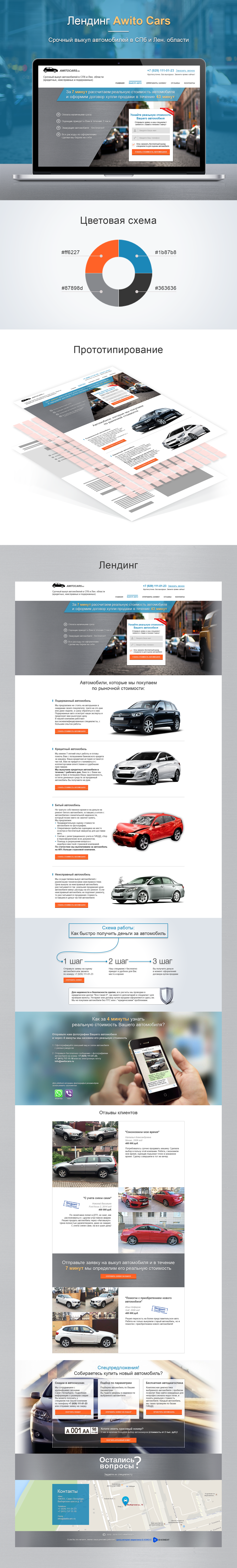 Auto car Cars For Sale landing page лендинг лэндинг посадочная страница продающая страница одностраничник страница захвата Россия Russia промо-сайт Web Веб