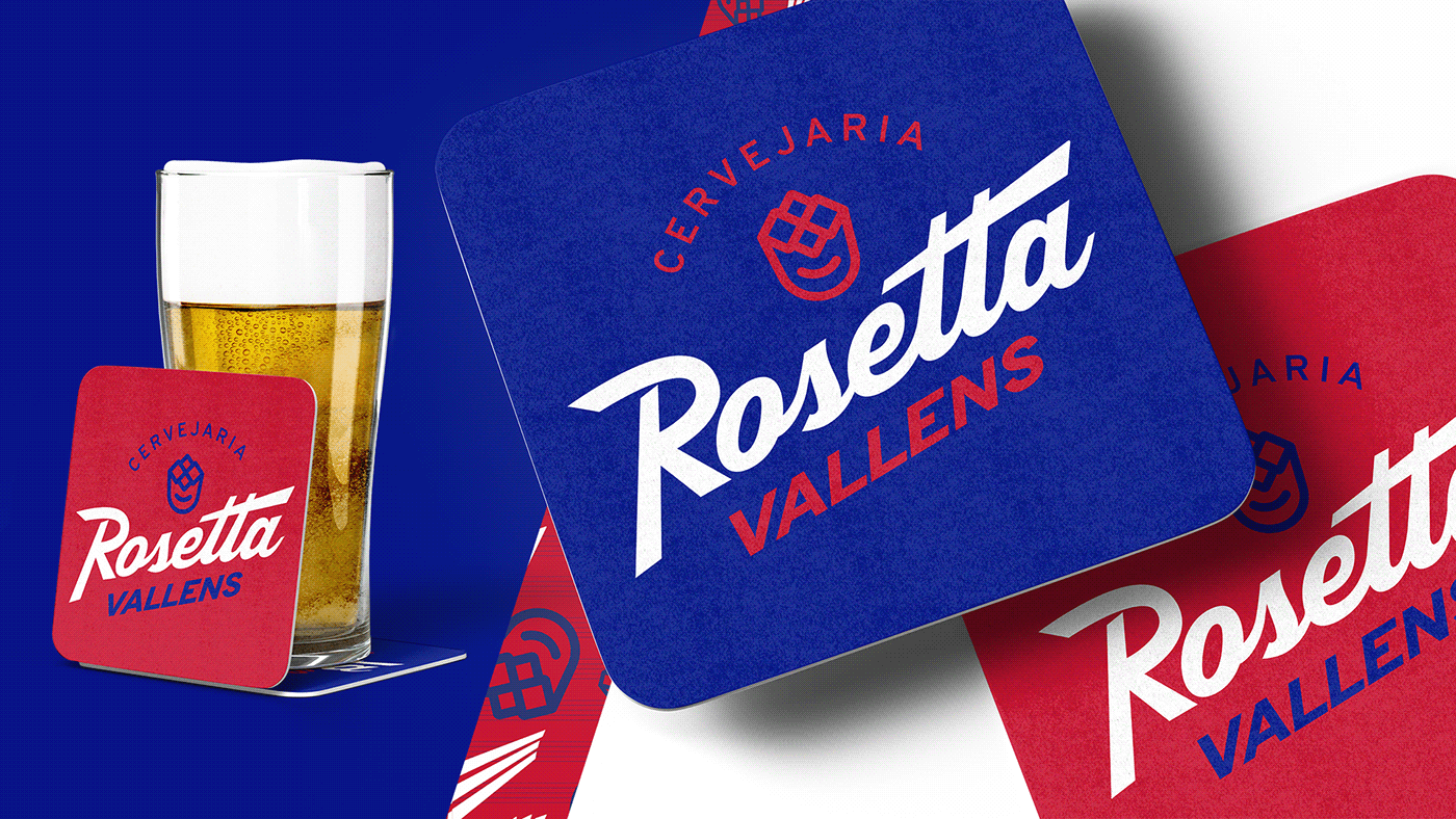 beer brand Cerveja graphic design  naming rock rosetta logo marca identidade visual