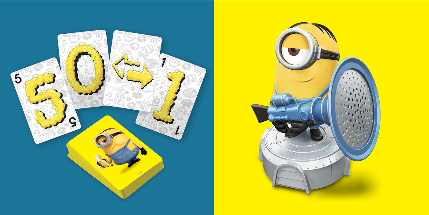 cards Fun game Games minions Packaging toys vector art star wars The walking Dead