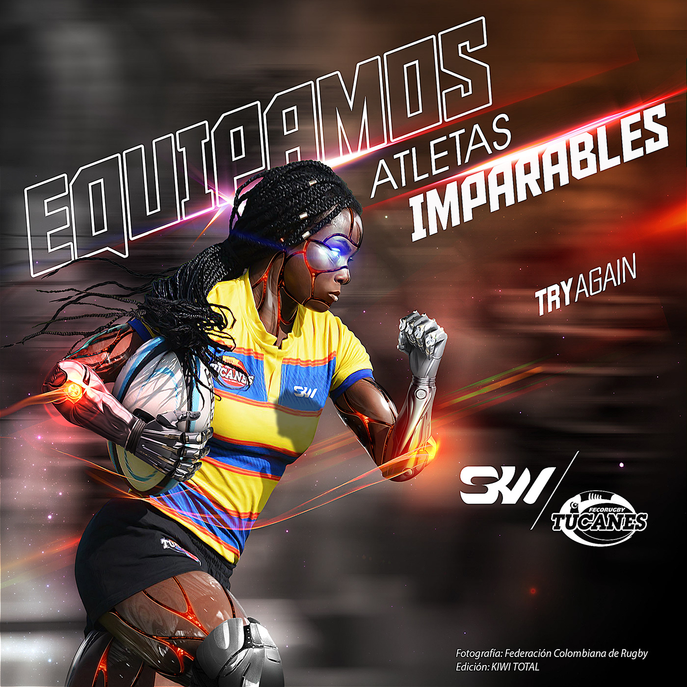 Adobe Photoshop colombia deporte edicion de imagen photoshop retoque digital Rugby sport