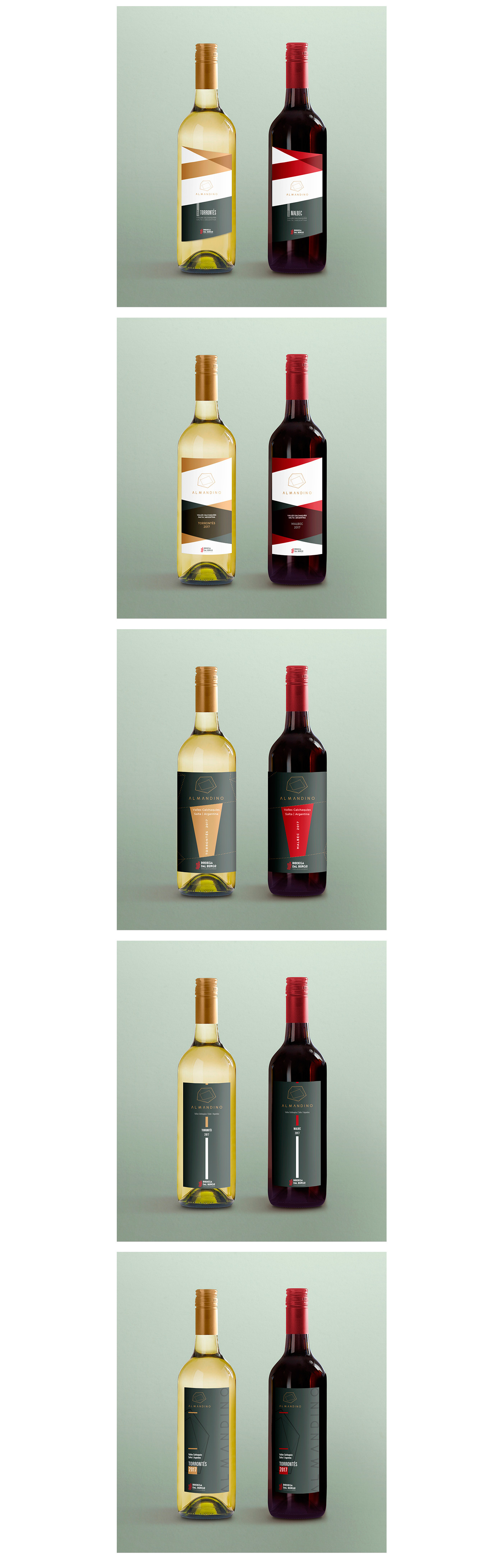 wine Logo Design red Food  identity calchaquies vino bodega