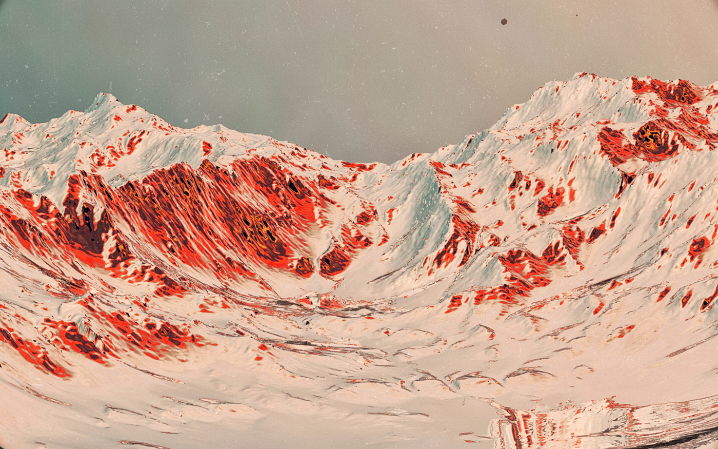 3D cinema4d chile viñadelmar valparaiso Landscape metal color colors mountains