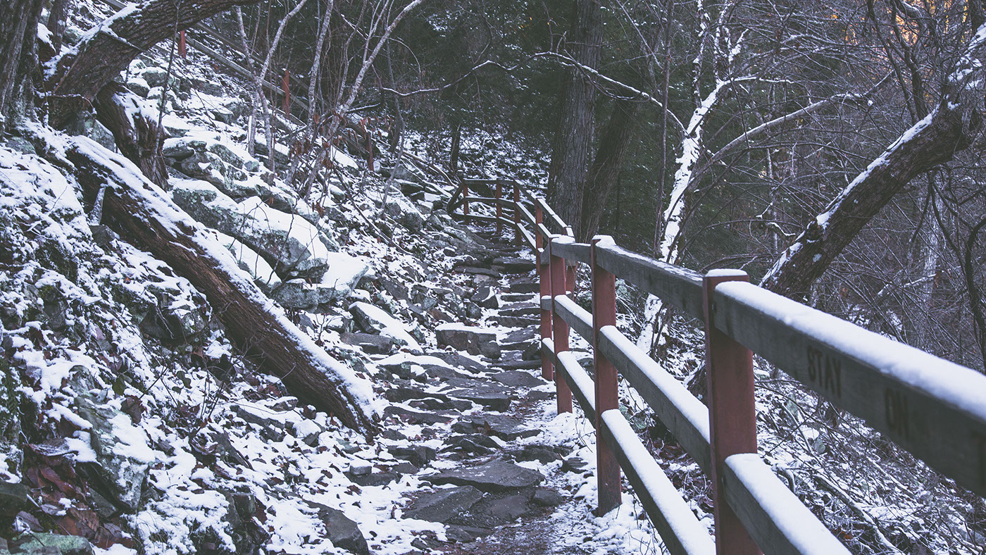 Fall Creek Falls Waterfalls hiking Nature beauty winter cold