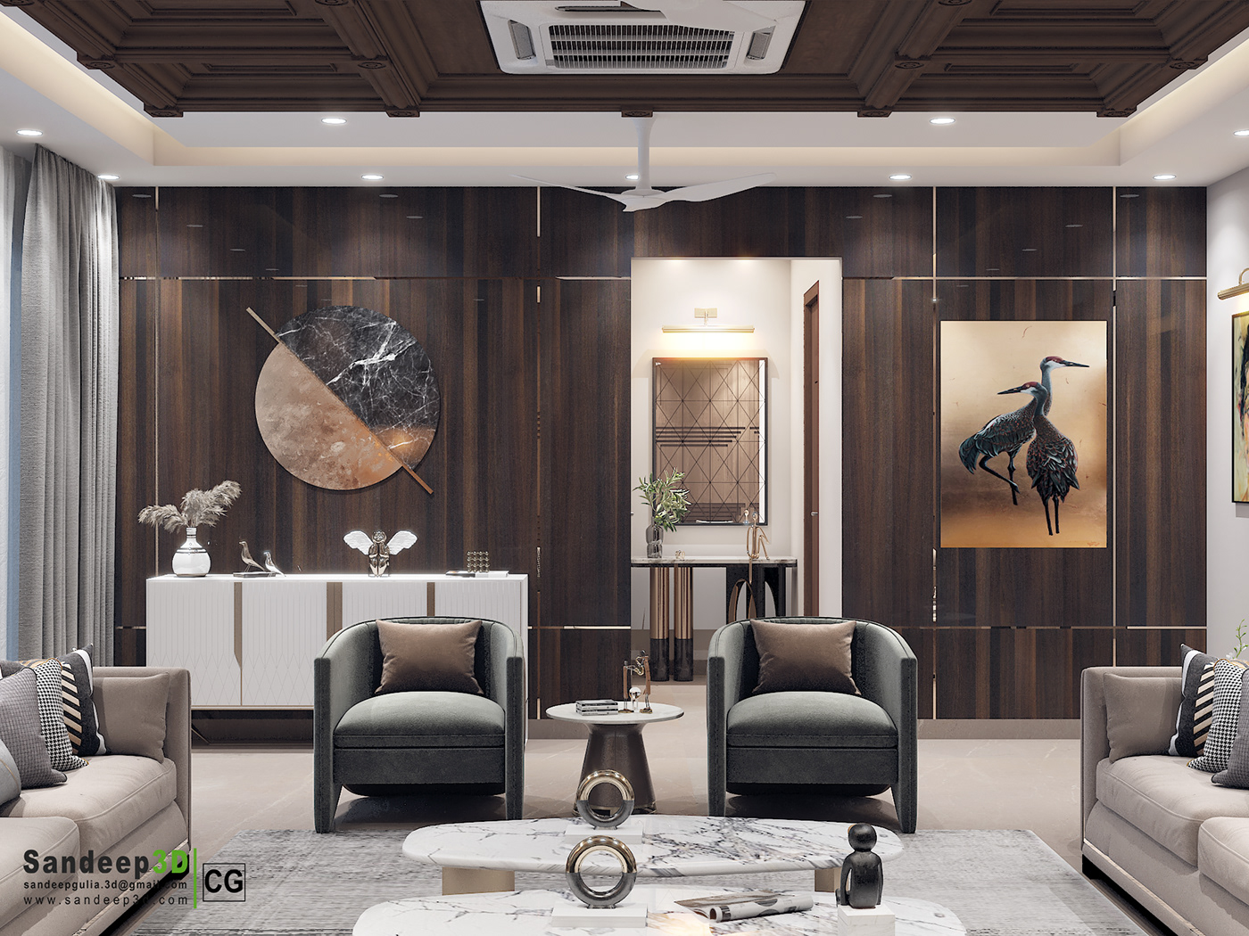 3D designer indoor Interior interior design  lighting living room lounge photoshoot visualization