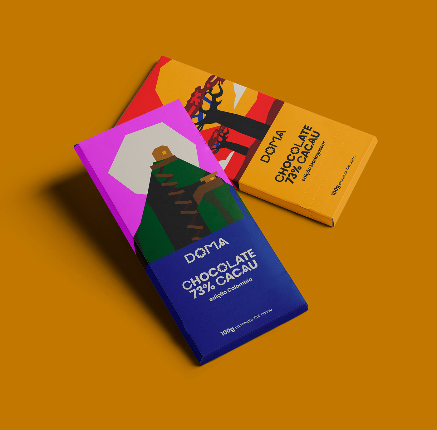 art chocolate digital illustration Illustrator logo Packaging vector