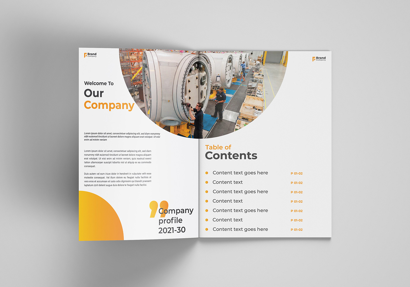 brochure brochure design company profile Creative Company Profile
