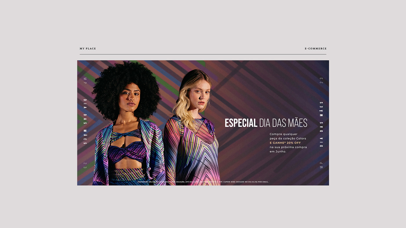 moda design Ecommerce designer site banner motion design