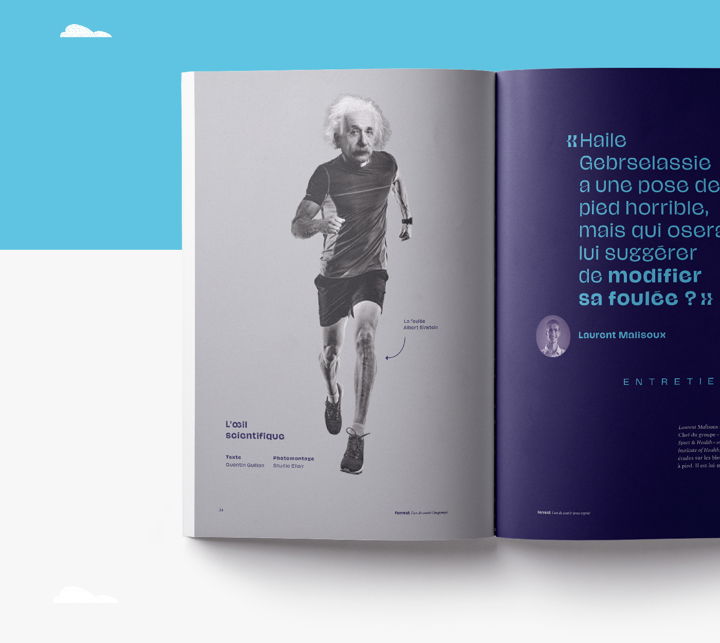 arts book edition livre mag magazine publication run running sport