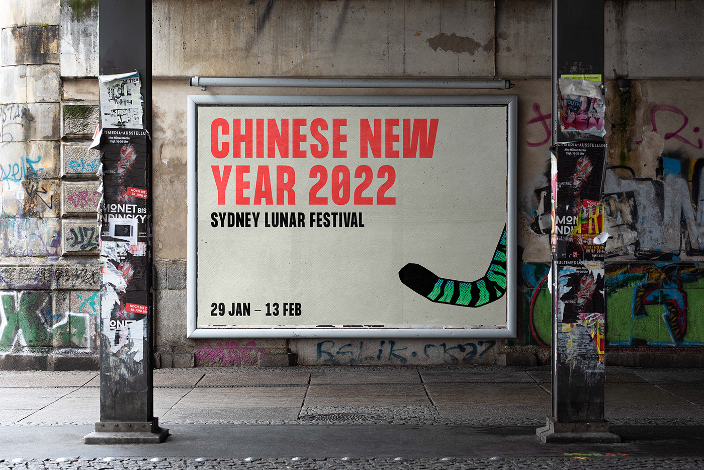 chinese new year ILLUSTRATION  sydney lunar festival tiger