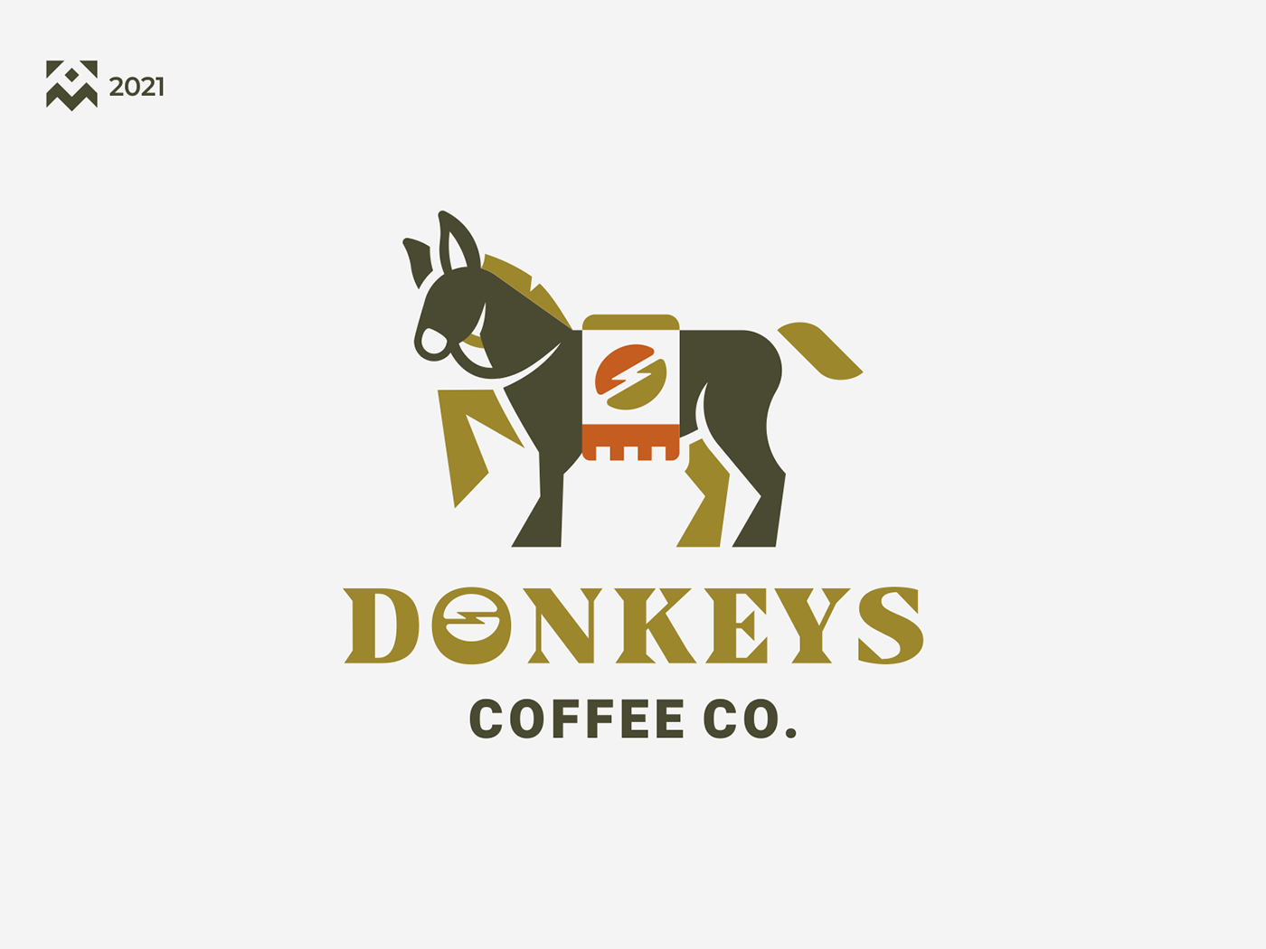 animals business corporate donkey flat Icon Logo Design logos simple vector