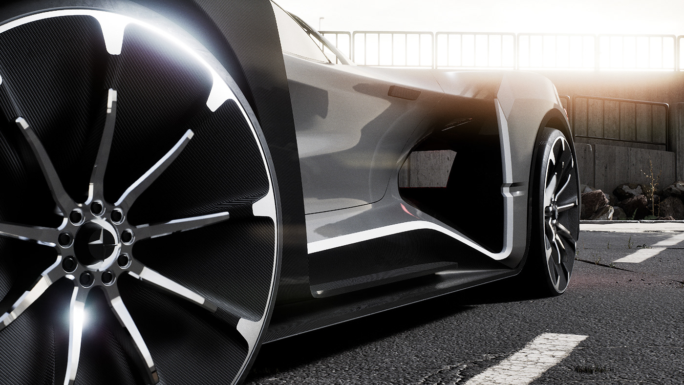 ai artificial intelligence automotive   canova car CGI concept futuristic italian design sleek