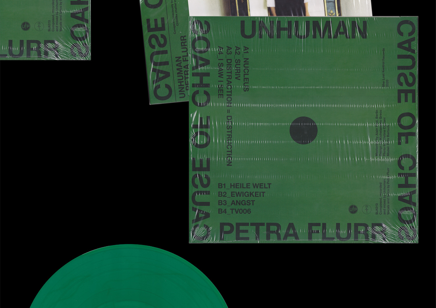 chaos dark electronic green industrial music Photography  print punk vinyl