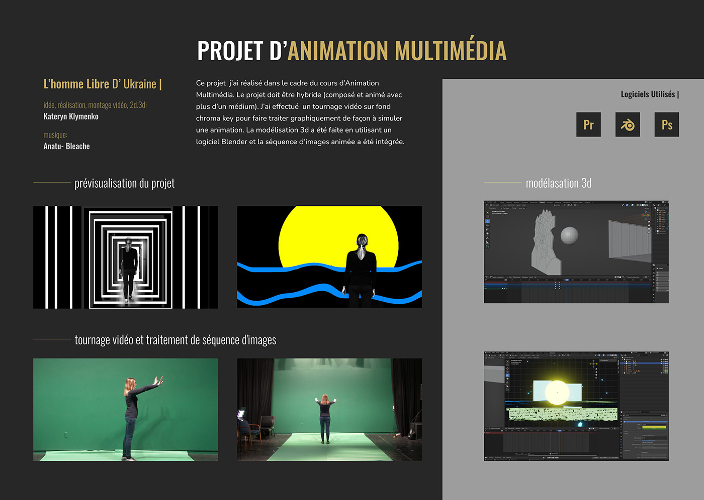 3d modeling animation  blender 3d Multimedia  tournage vidéo video
