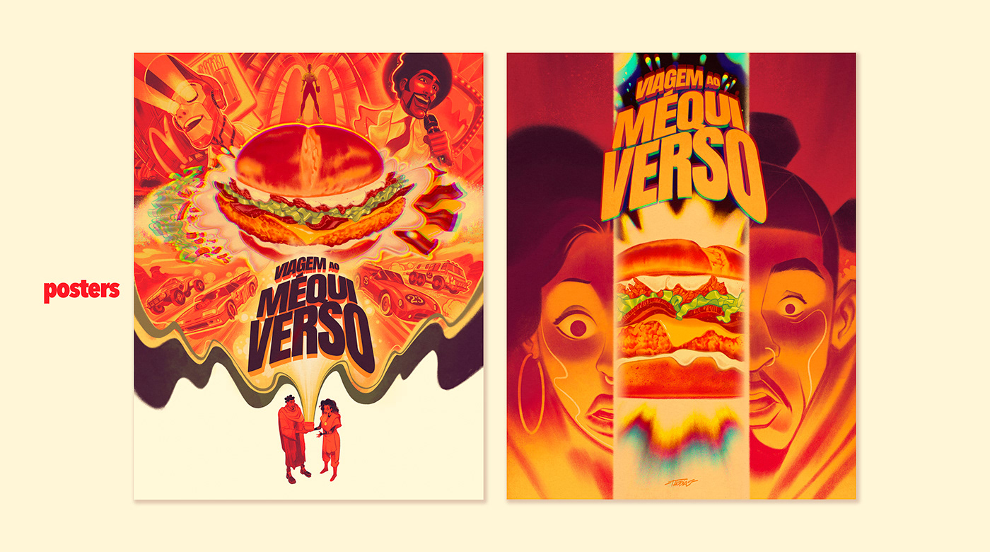 design ilustration McDonalds webcomics comics multiverse artwork cartoon