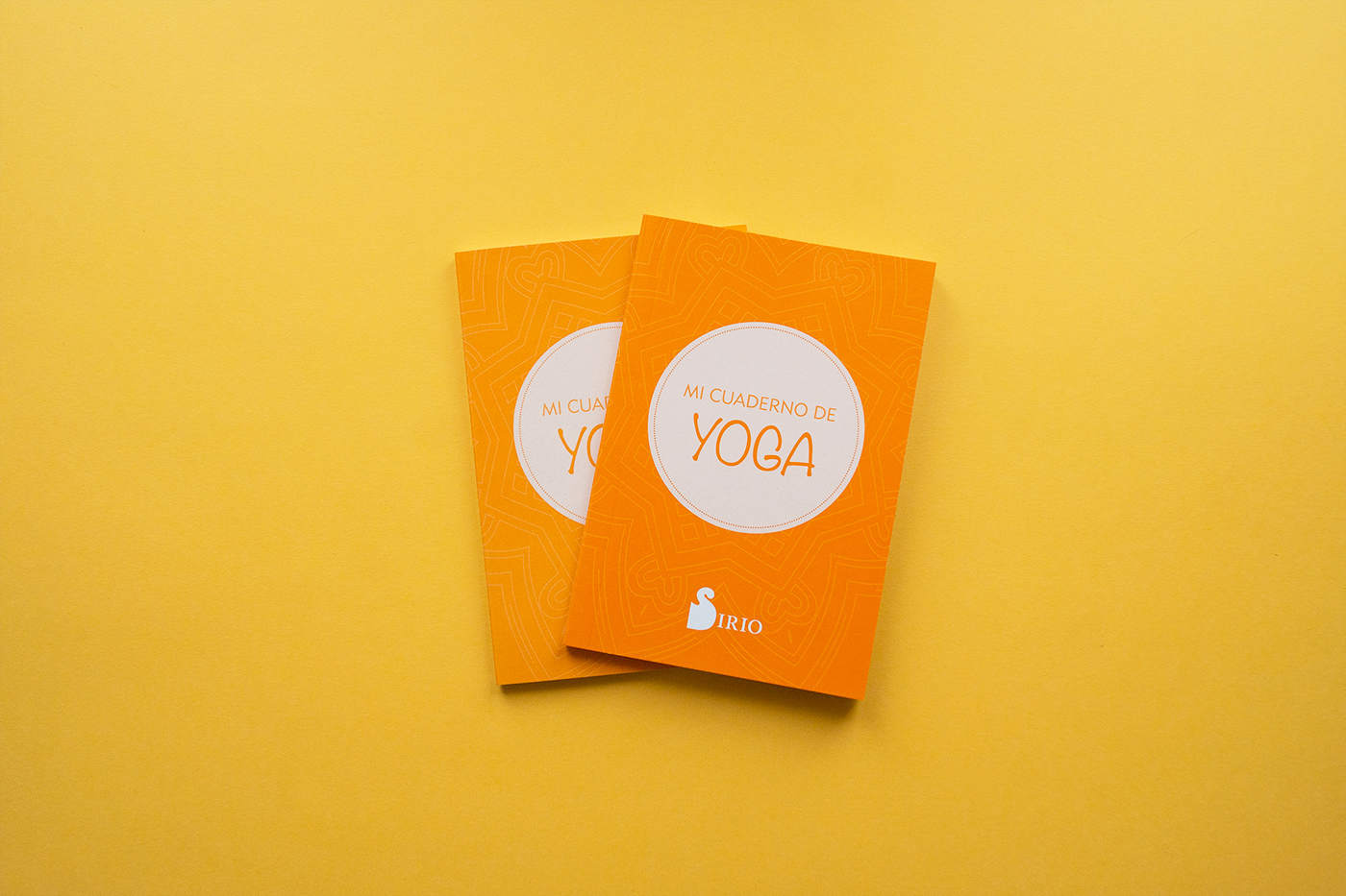 diseñoeditorial diseñografico editorial editorial design  notebook notebookdesign orange Yoga