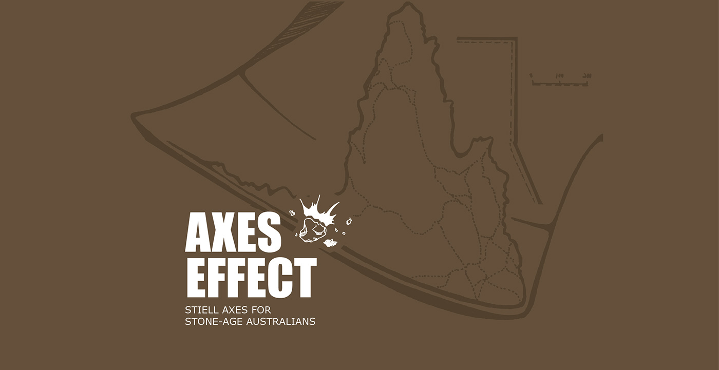 AXES EFFECT Drawing SCAD poster