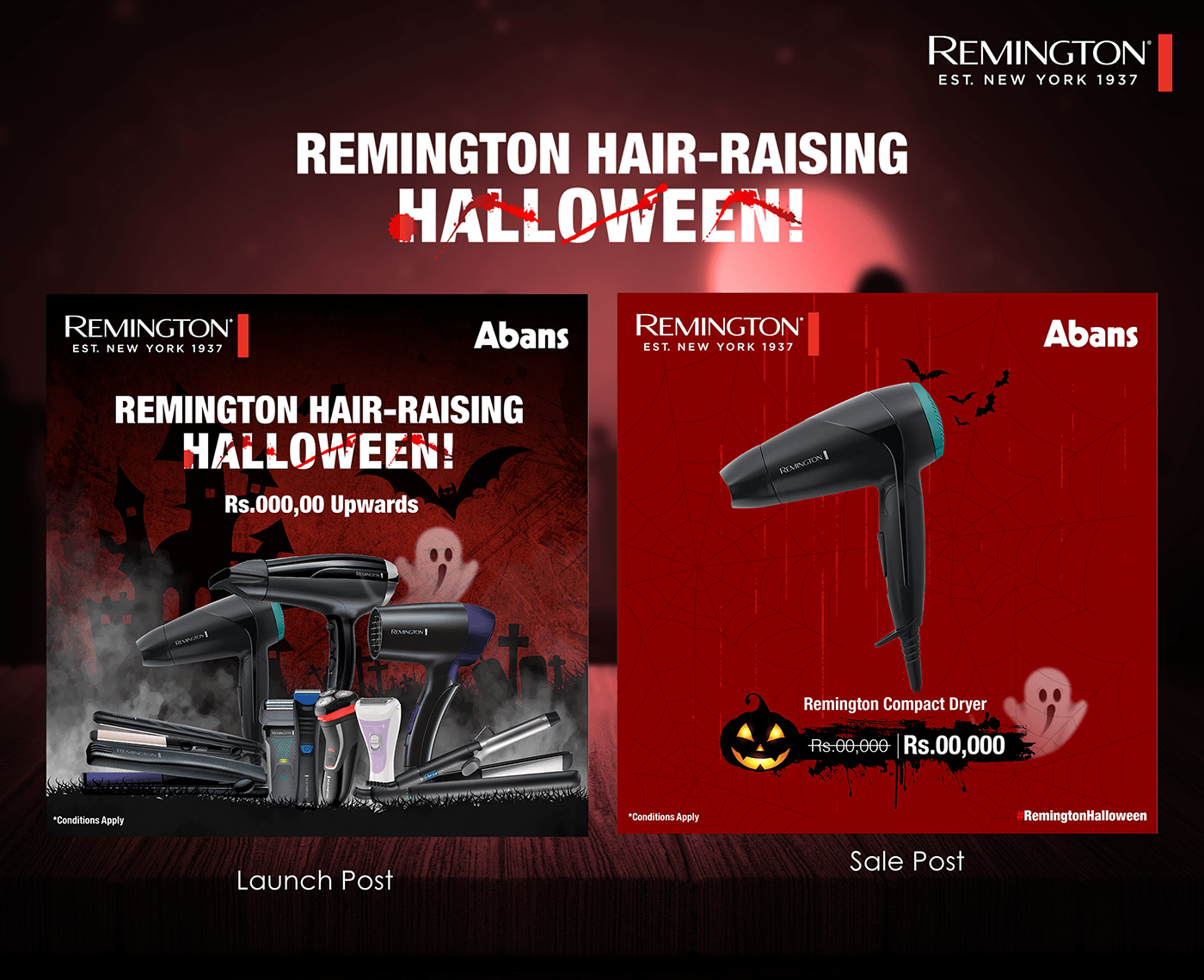 remington Halloween Halloween day special Halloween Wish Remington Product Design trimmers
