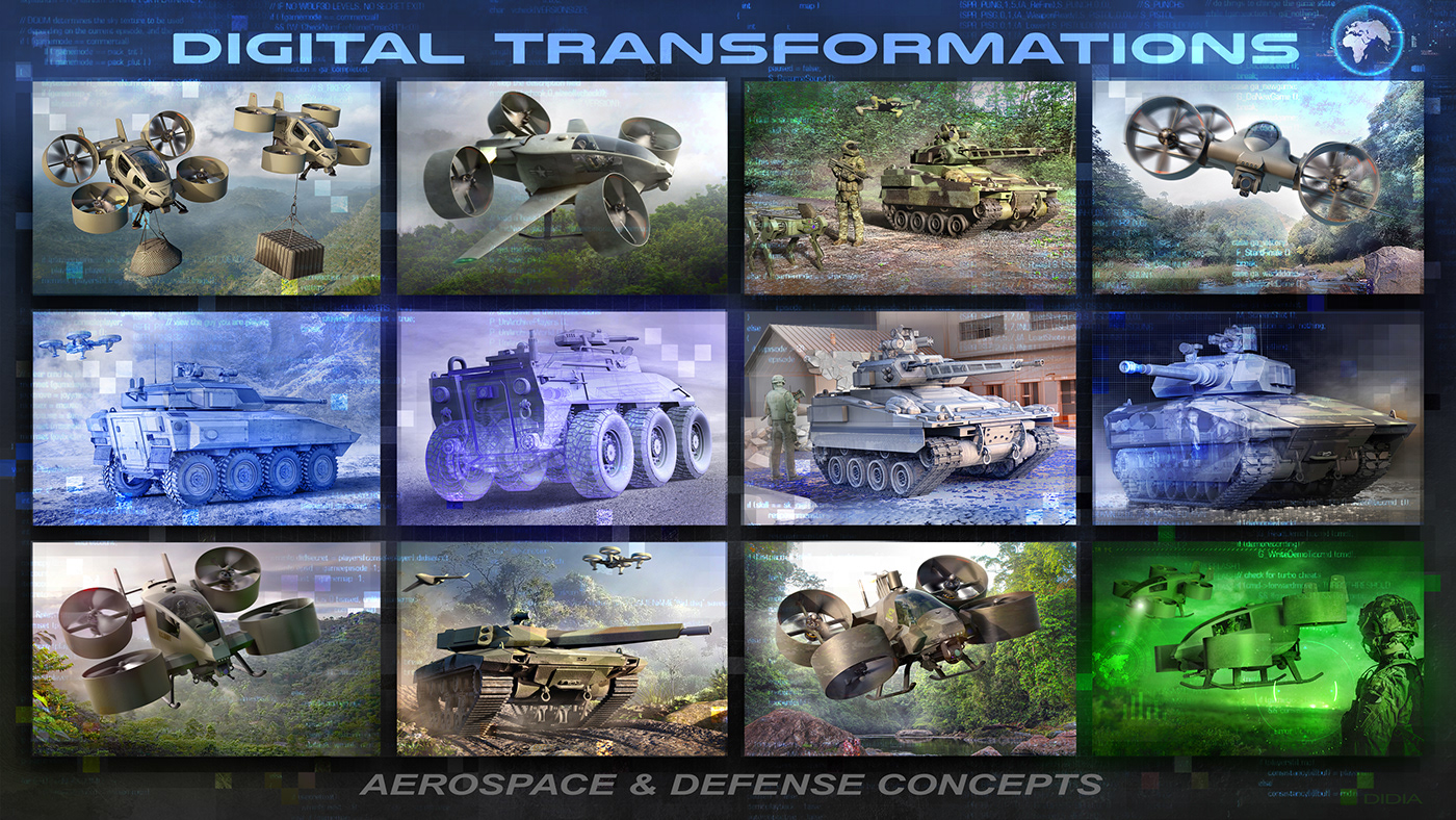 army Autonomous convergence defense Military OMFV robotics visualization RCV UGCV