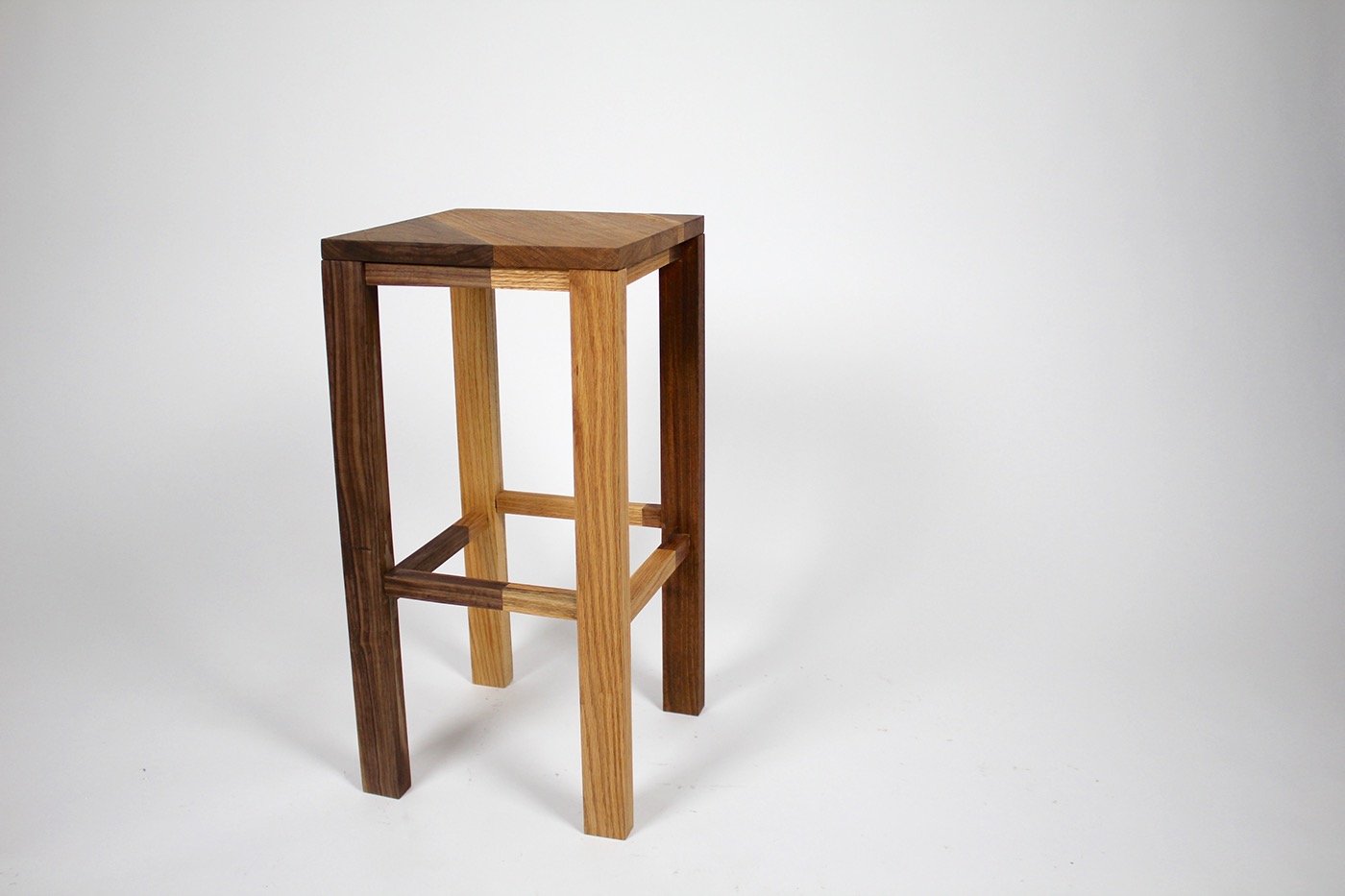 woodwork walnut mahogany red oak stool furniture