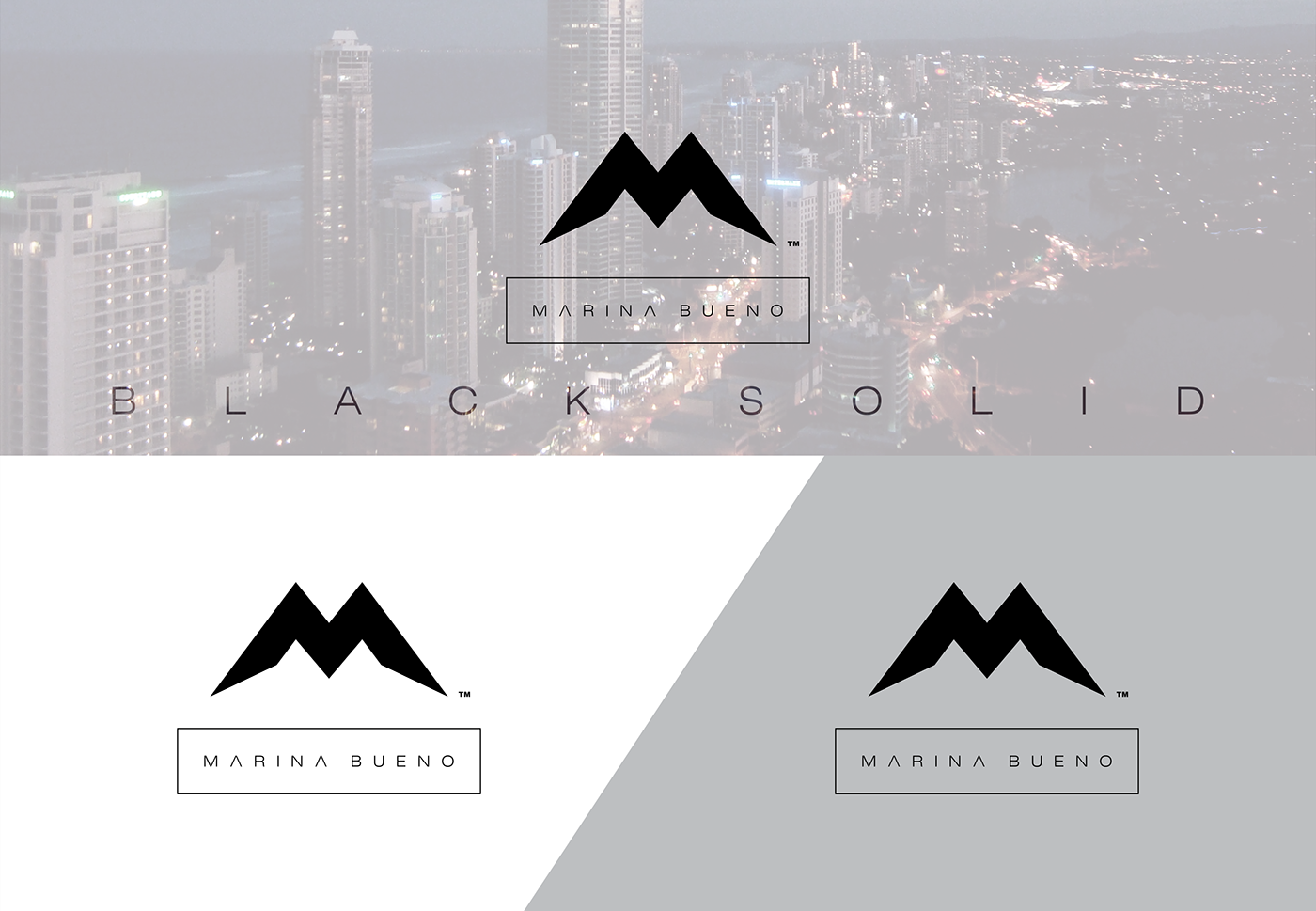 Marina Bueno brand design Logotipo branding 